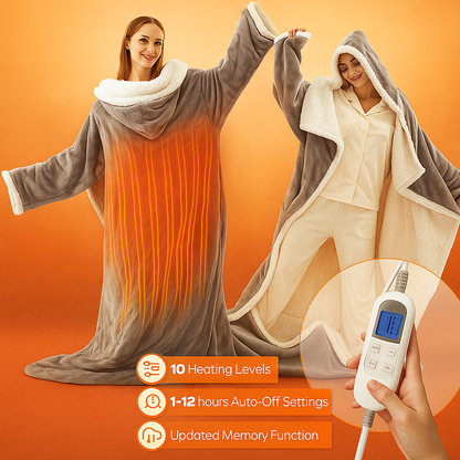 Wearable Heated Blanket.