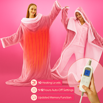 Wearable Heated Blanket.